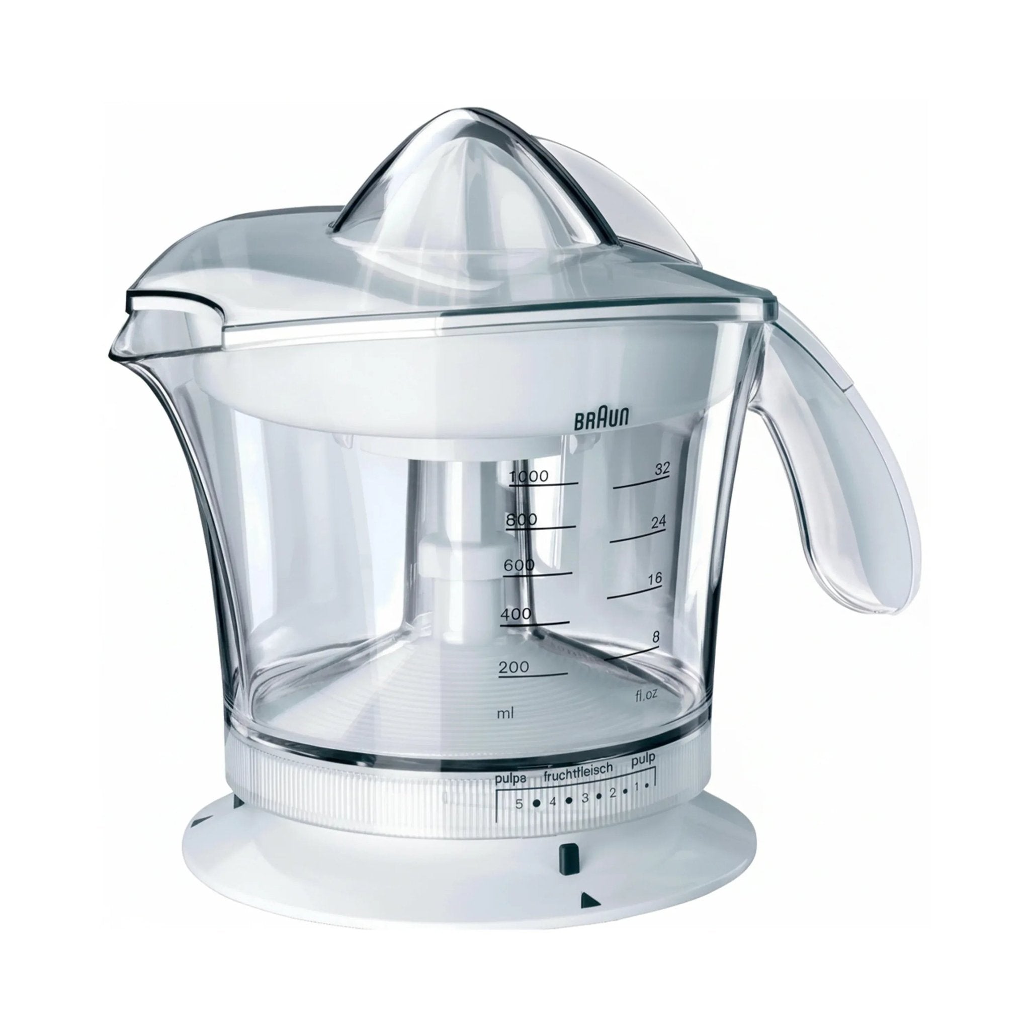 عصارة براون – عصارة حمضيات كهربائية 20 وات بسعة 1 لتر , MPZ9 - Blanco