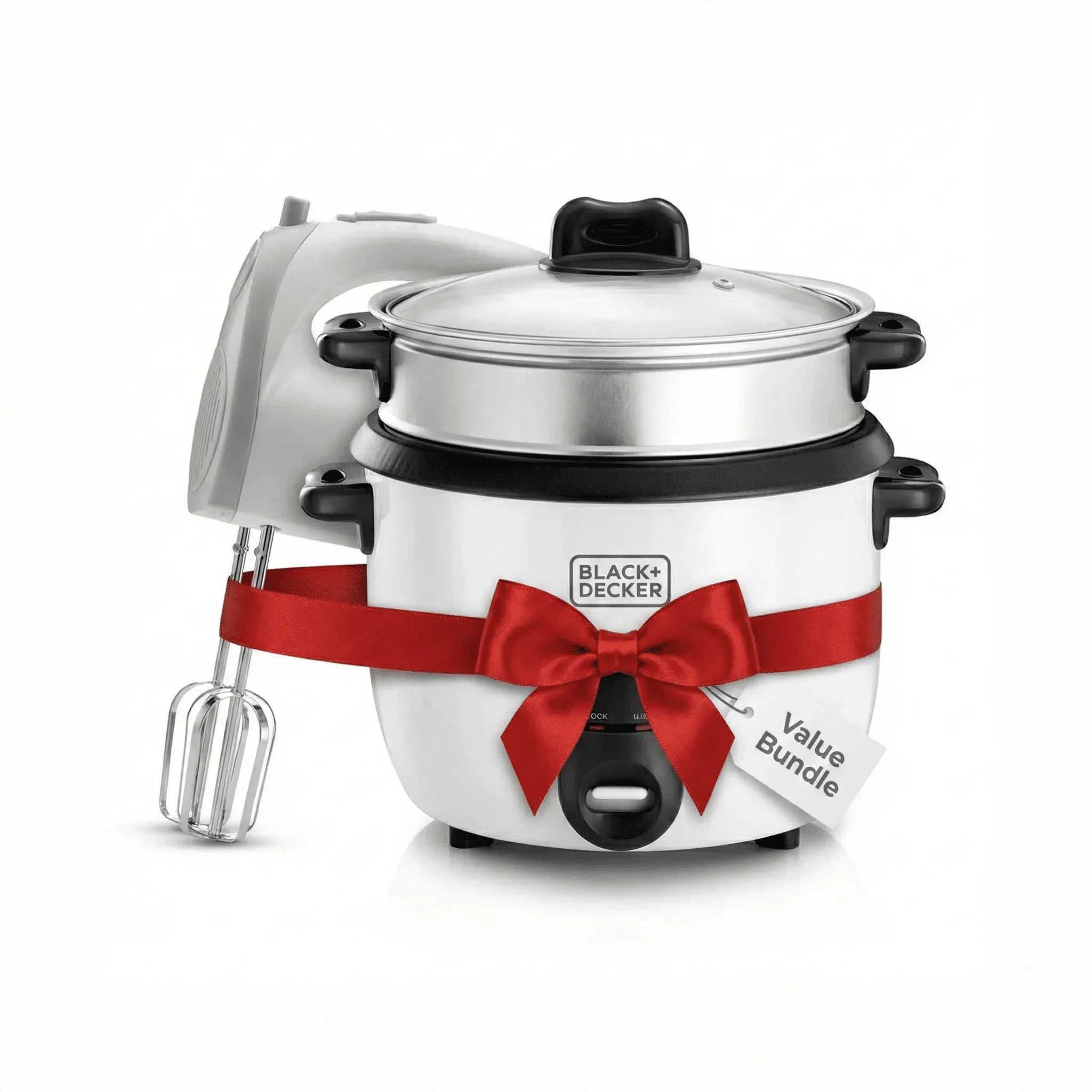 باندل حلة الأرز من بلاك اند ديكر+ مضرب من كينوود - Blanco