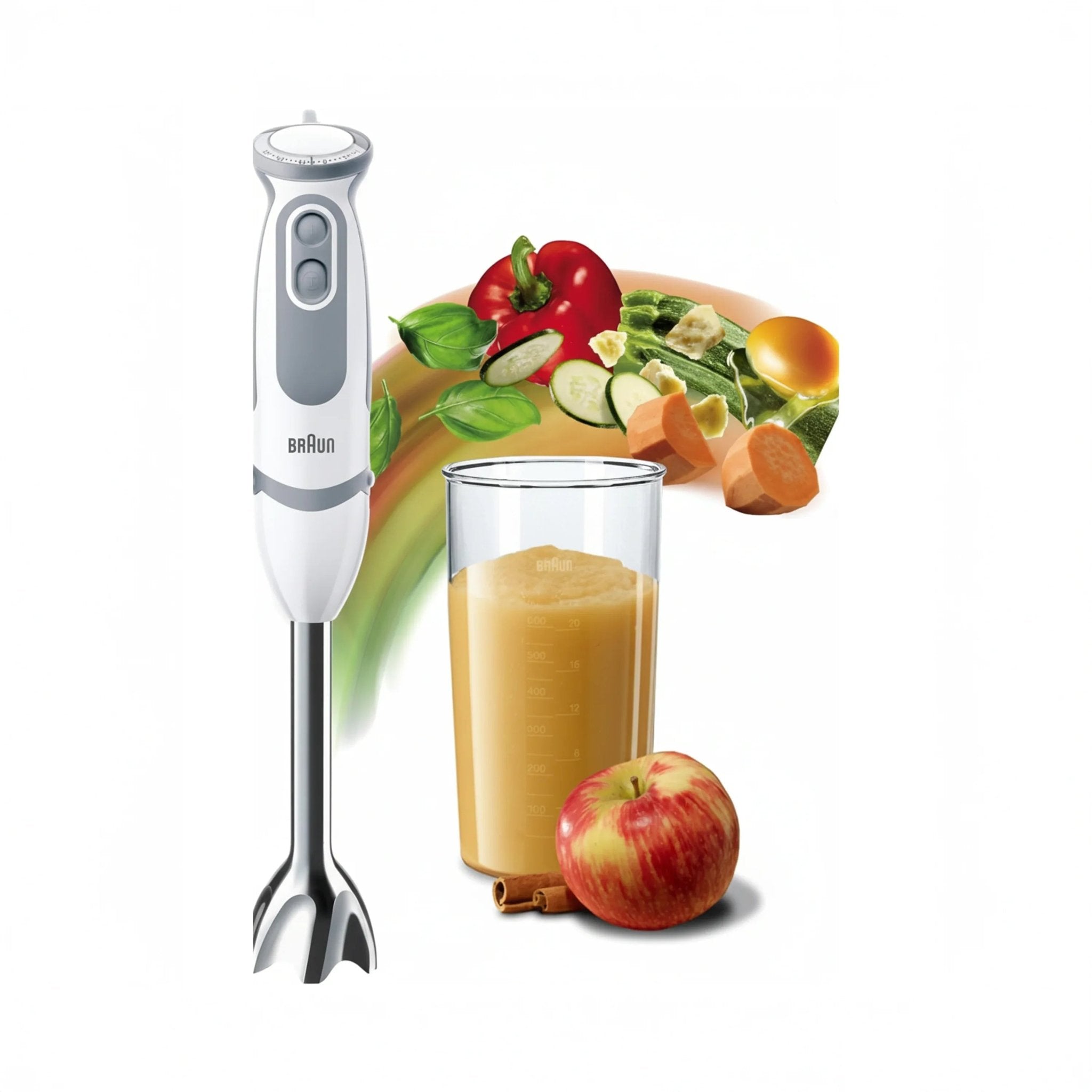 هاند بلندر براون 1000 واط - نظام EasyClick لتبديل الملحقات MQ5200 - Blanco