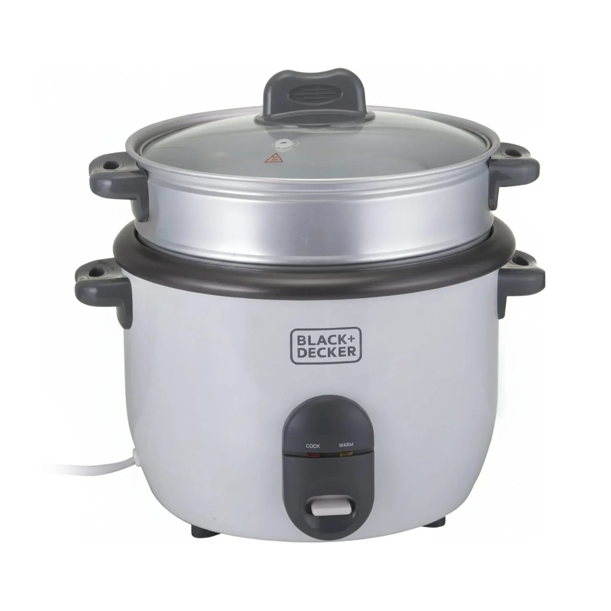 حلة طهي الارز من بلاك اند ديكر بسعة 1.8 لتر (Rc1860-B5-Sp)، لون ابيض - Blanco