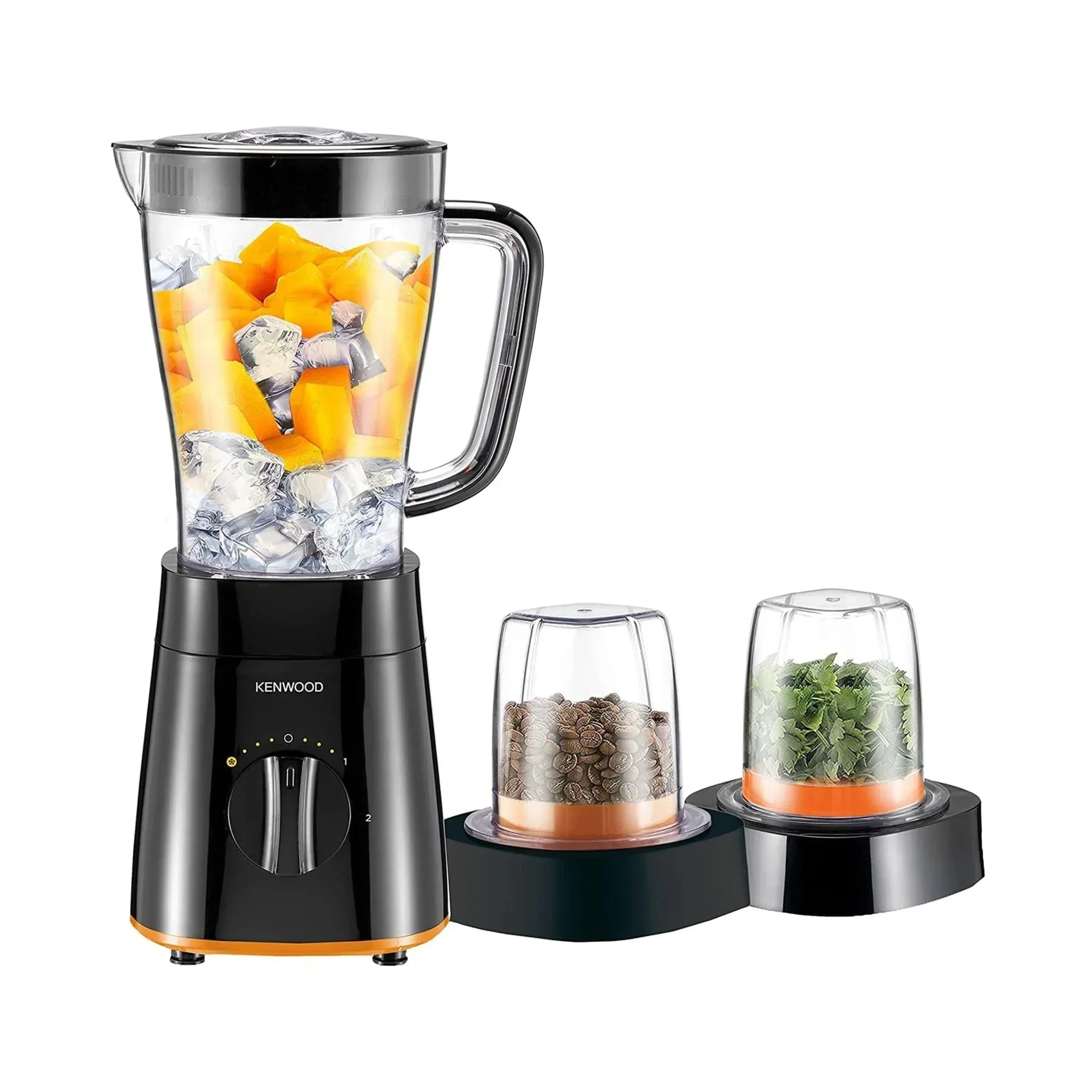 خلاط كينوود 500 وات بسعة 1.5 لتر، 2 مطحنة BLP15.360 - Blanco