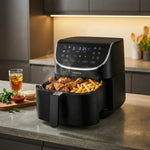 قلاية هوائية كينوود - 7 لتر، 1800 واط، HFP80.000BK أسود - Blanco