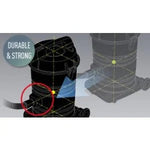 مكنسة باناسونيك برميلية ماليزي بقوة 2200 وات وسعة خزان كبيرة 21 لتر، MC - YL635 - Blanco