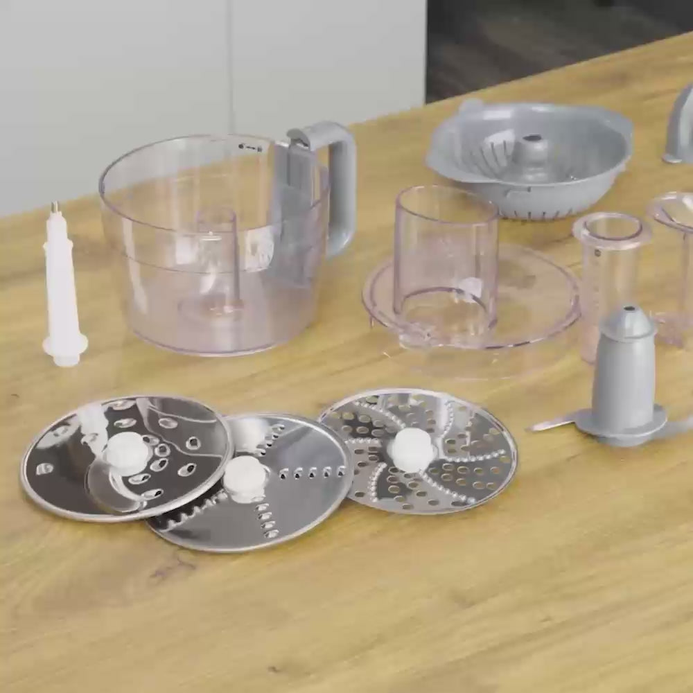 FDP65.880SI - محضر طعام كينوود 1000 وات ، أداء قوي ومهام متعددة في جهاز واحد