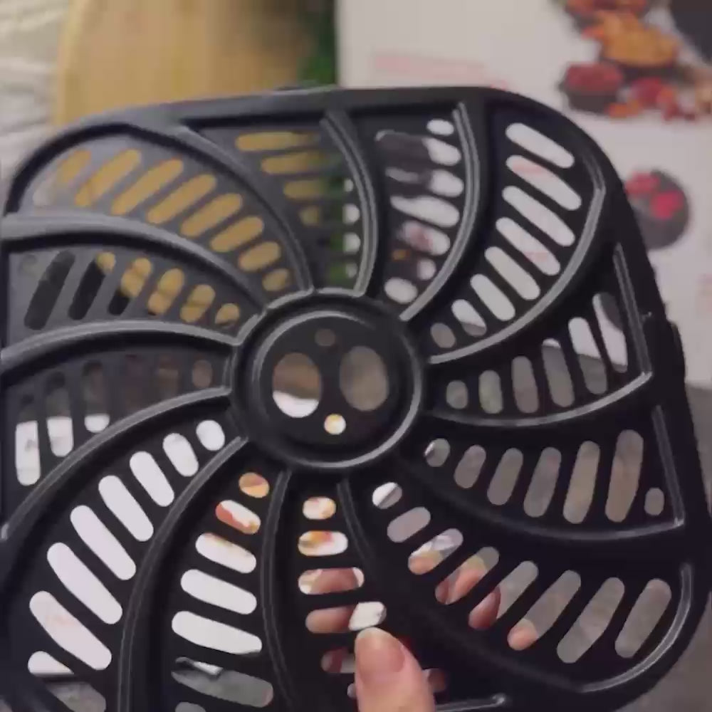 قلاية هوائية كينوود - 7 لتر، 1800 واط، HFP80.000BK أسود