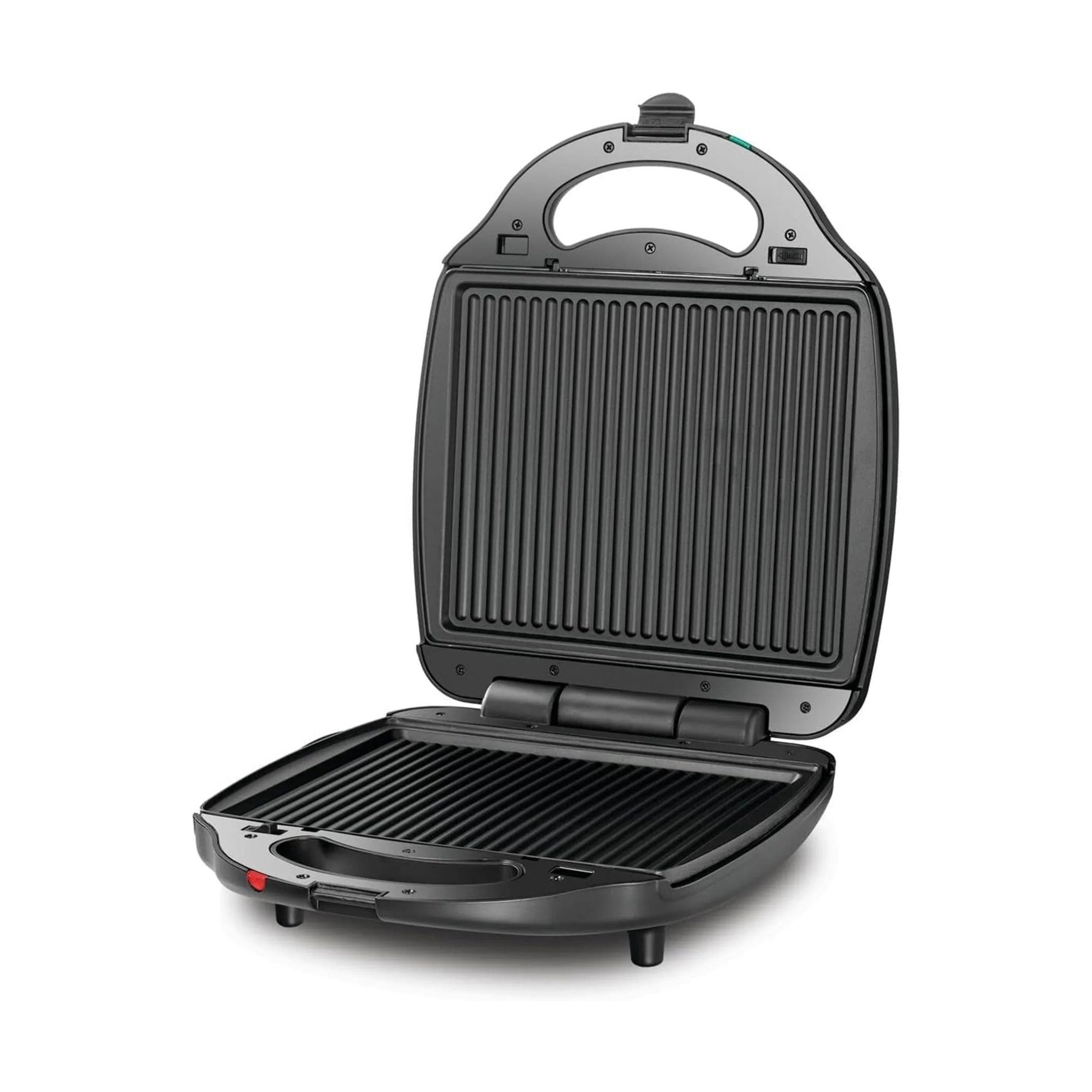 صانع سندوتشات بلاك آند ديكر 3 في 1 (ساندويتش/وافل/شواء) - 1400 واط، TS4130 - B5، أسود - Blanco